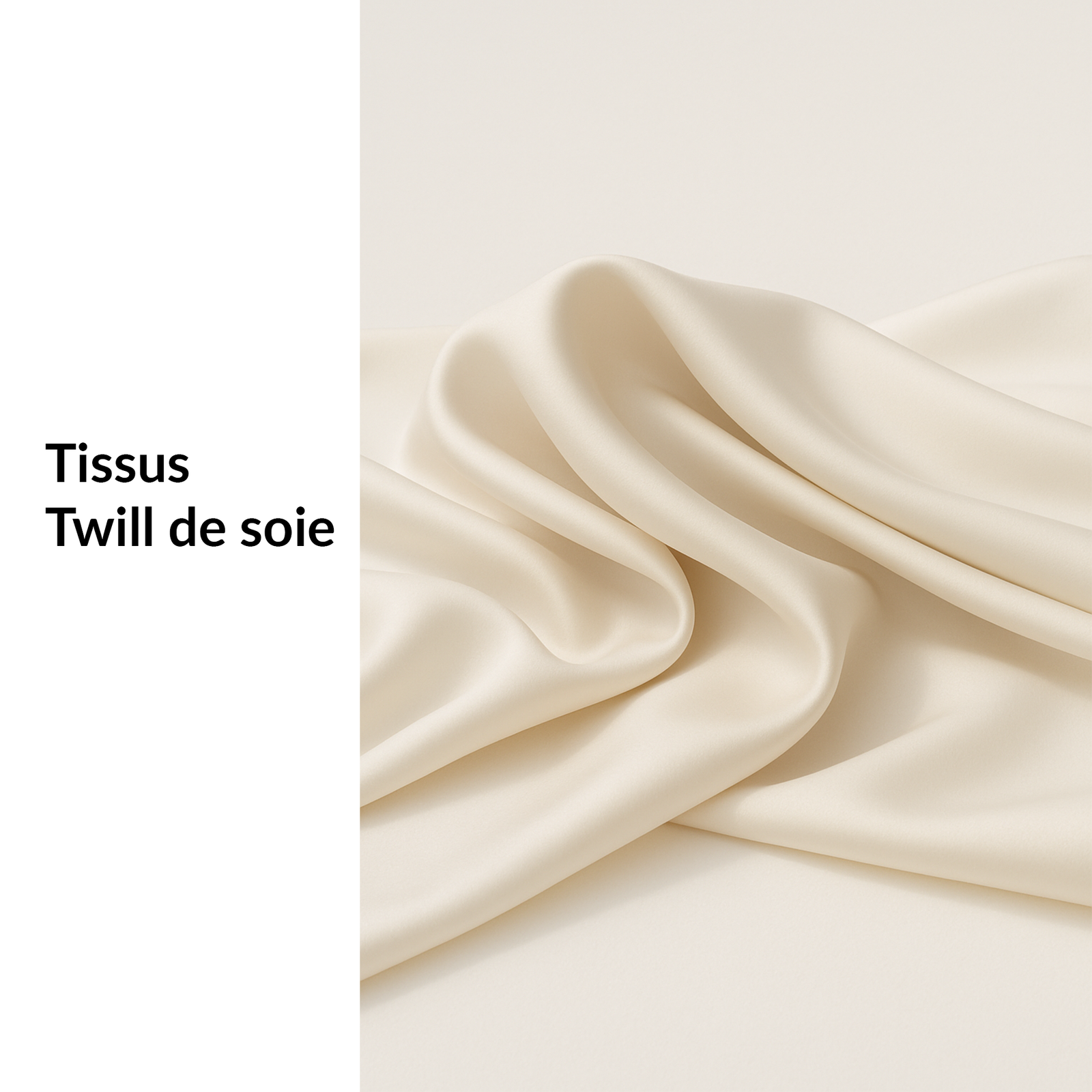 Tissus en Twill de Soie
