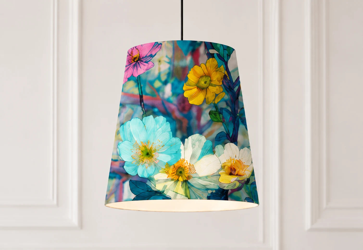 CONICAL PENDANT LAMPSHADES